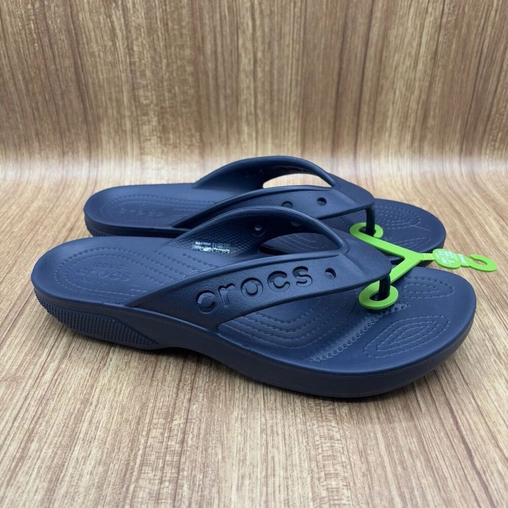 Crocs Baya II Flip Flops Waterproof Shoes Men's and Women's Sandals M10 W 12